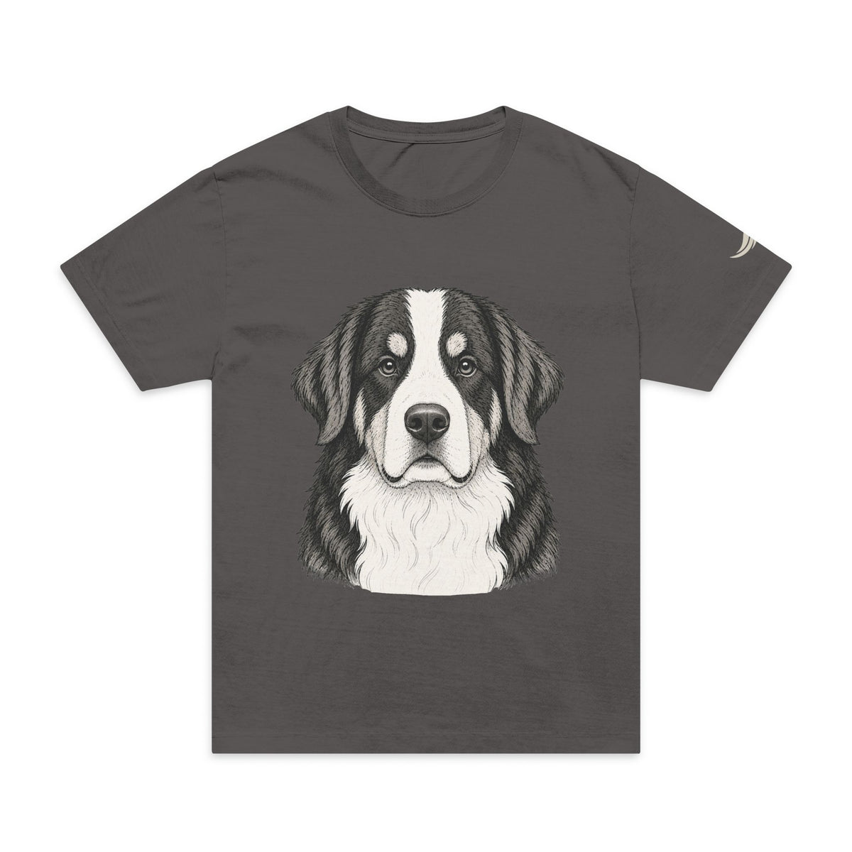 Bernese Mountain Dog Signature Sleeve t-shirt by Fluff Club – photo 2 of 10