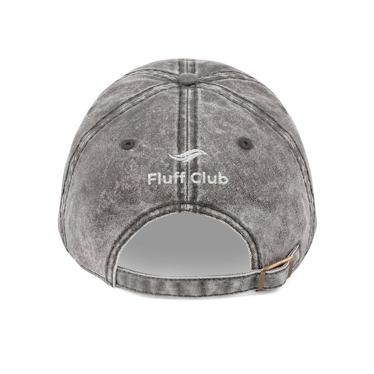 Embroidered Old English Sheepdog vintage washed cap by Fluff Club – photo 7 of 8