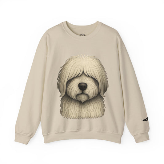 Your Dog Is The Boss- Old English Sheepdog Sweat Edition