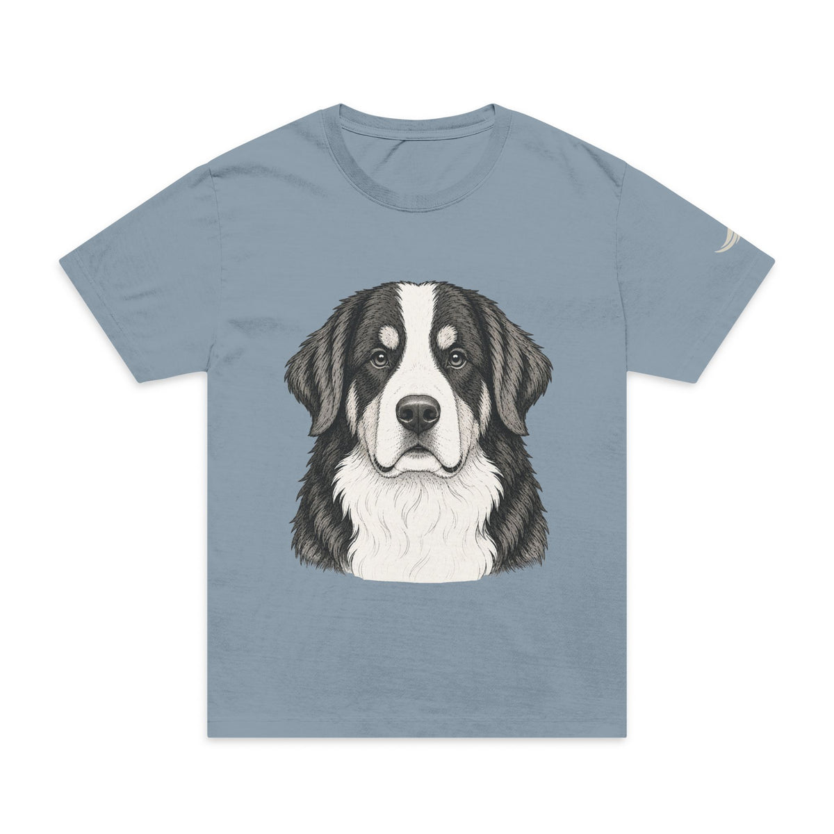 Bernese Mountain Dog Signature Sleeve t-shirt by Fluff Club – photo 4 of 10