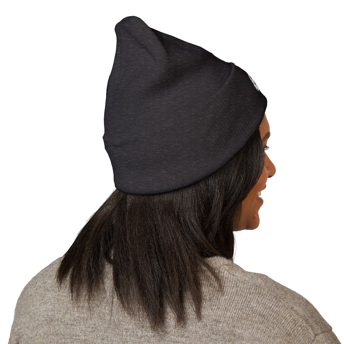 Embroidered fluffy sheepdog beanie by Fluff Club – photo 25 of 28