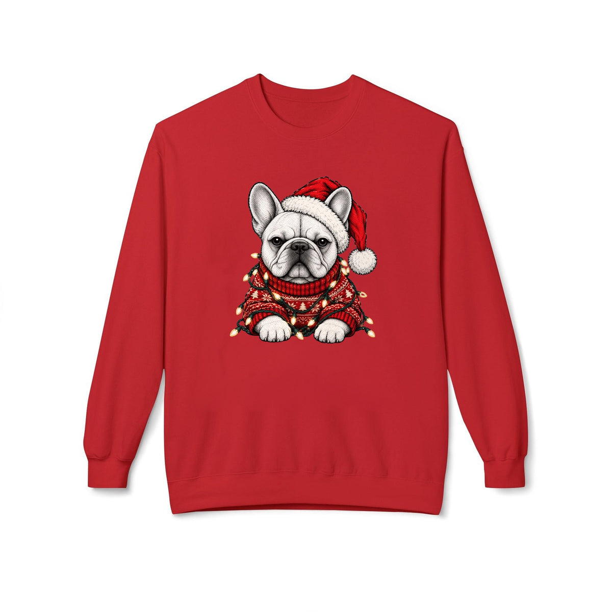 Personalized Christmas dog portrait sweatshirt by Fluff Club – photo 4 of 15