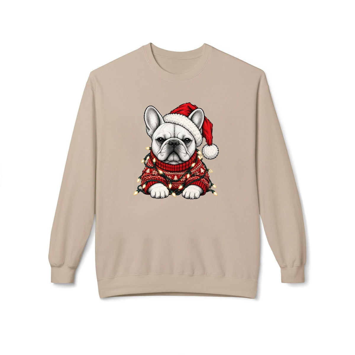 Personalized Christmas dog portrait sweatshirt by Fluff Club – photo 5 of 15