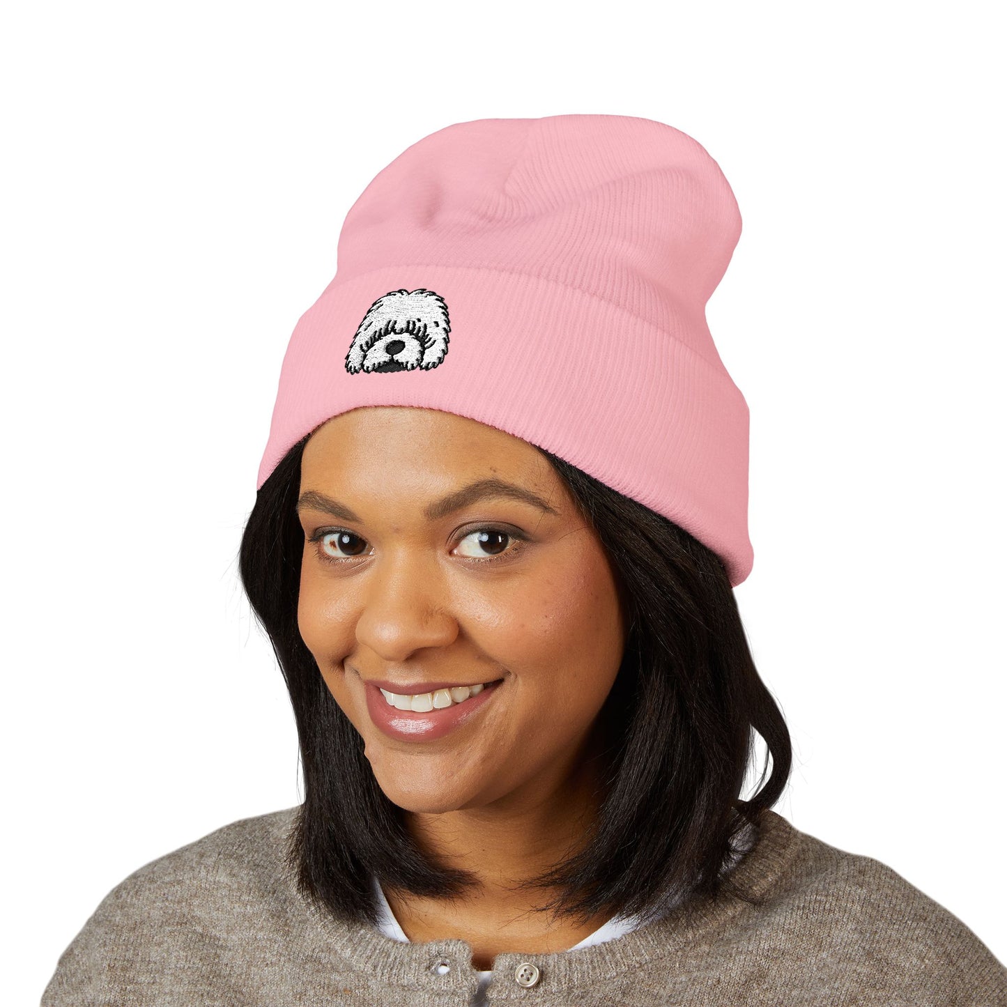 Fluffy Sheepdog Beanie