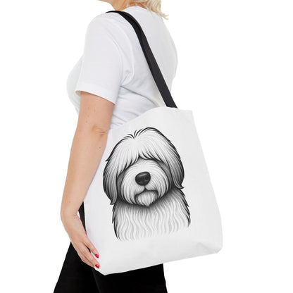 Personalized dog name canvas tote bag by Fluff Club – photo 2 of 15