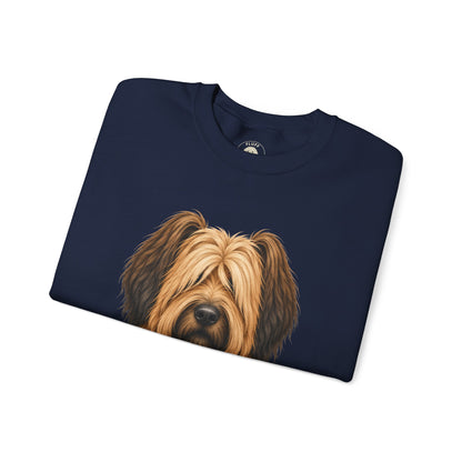 Briard portrait 'Your Dog Is the Boss' sweatshirt by Fluff Club – photo 9 of 9