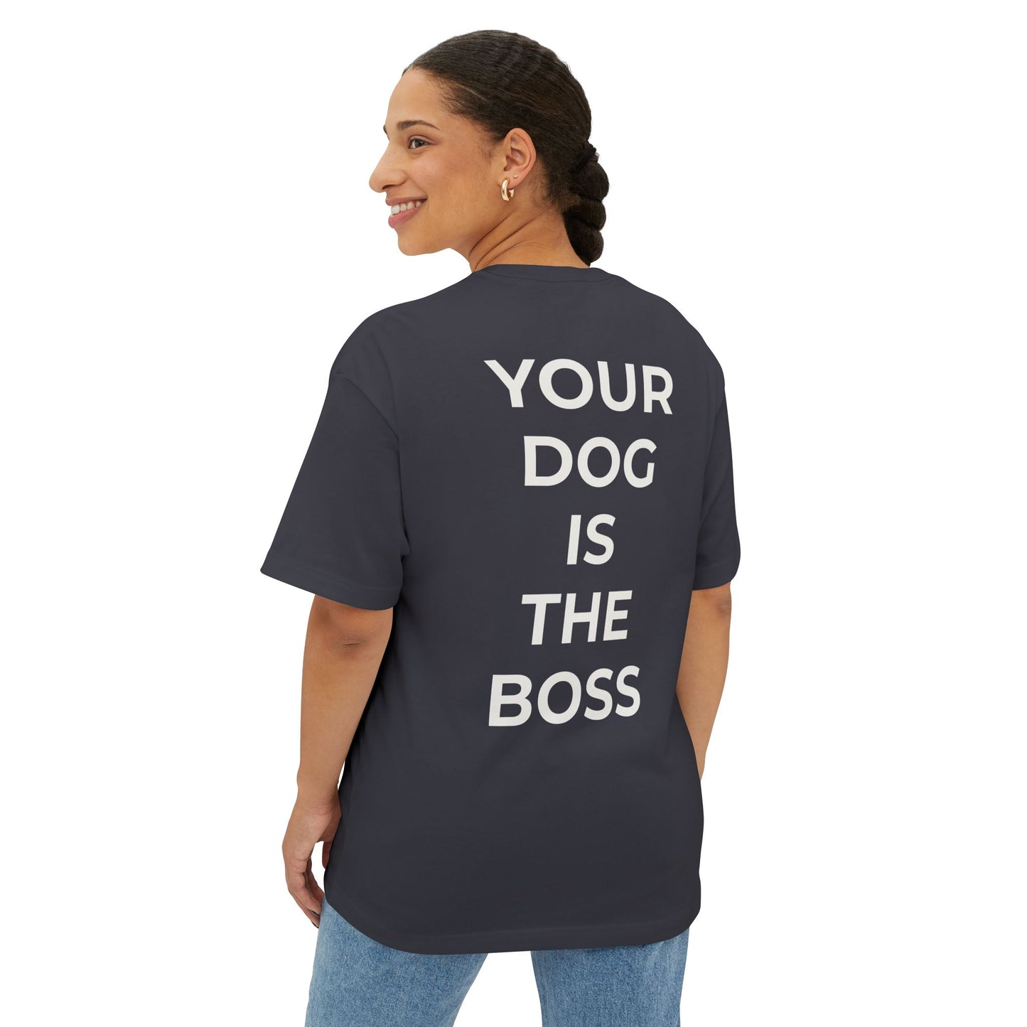 Your Dog Is The Boss T-shirt- German Shepherd Edition