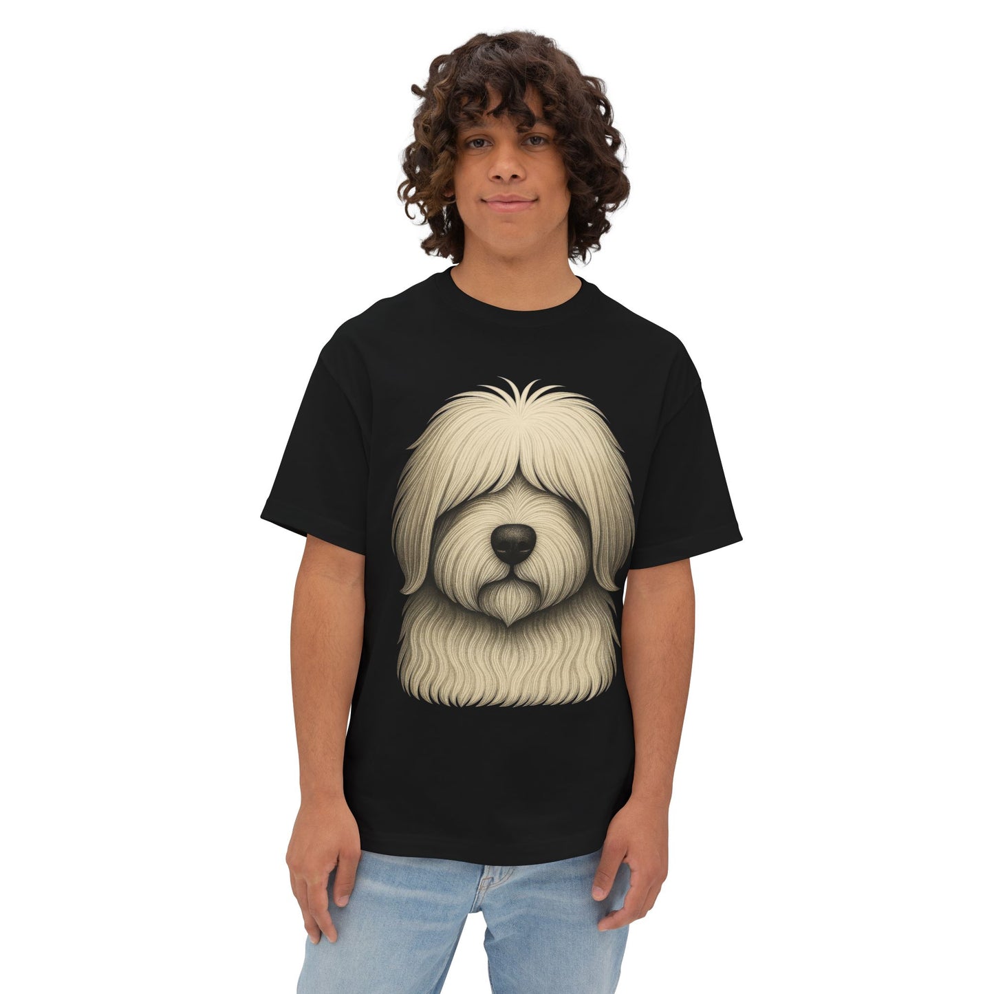 Your Dog is the Boss- Old English Sheepdog Edition