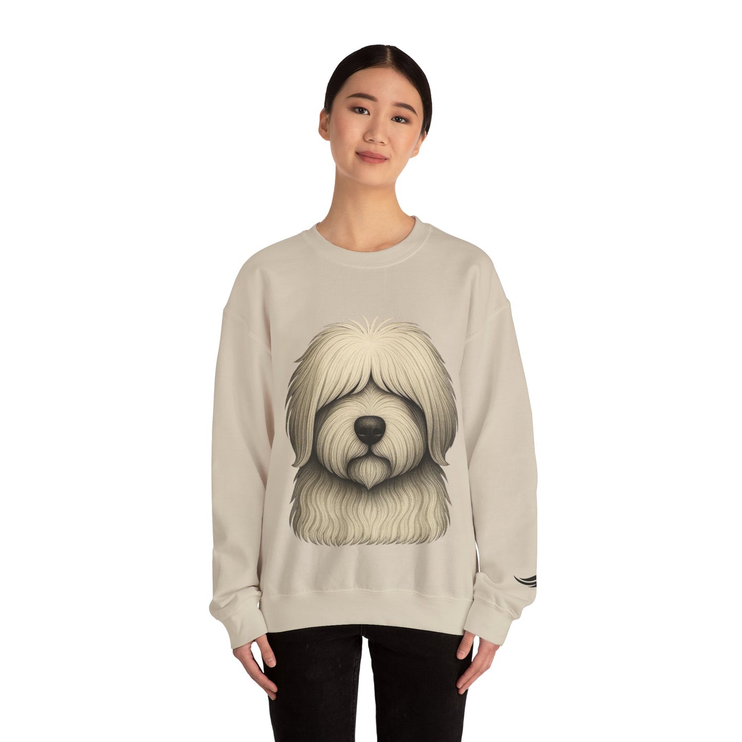 Your Dog Is The Boss- Old English Sheepdog Sweat Edition