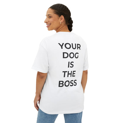 Your Dog Is The Boss T-shirt- German Shepherd Edition