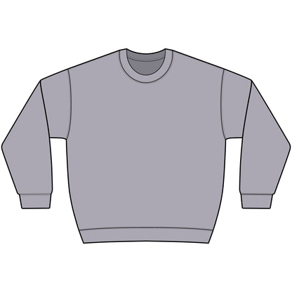 Sheepdog Face Crewneck Sweatshirt