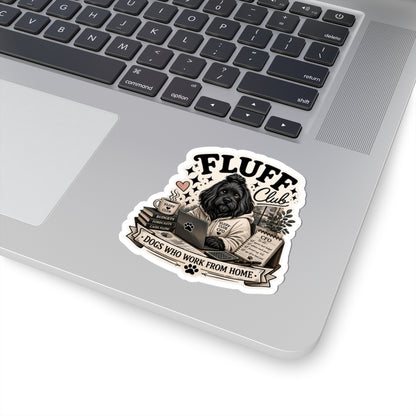 Fluff Club CFO Sticker