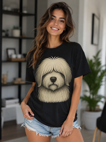 The Boss Tee- Old English Sheepdog