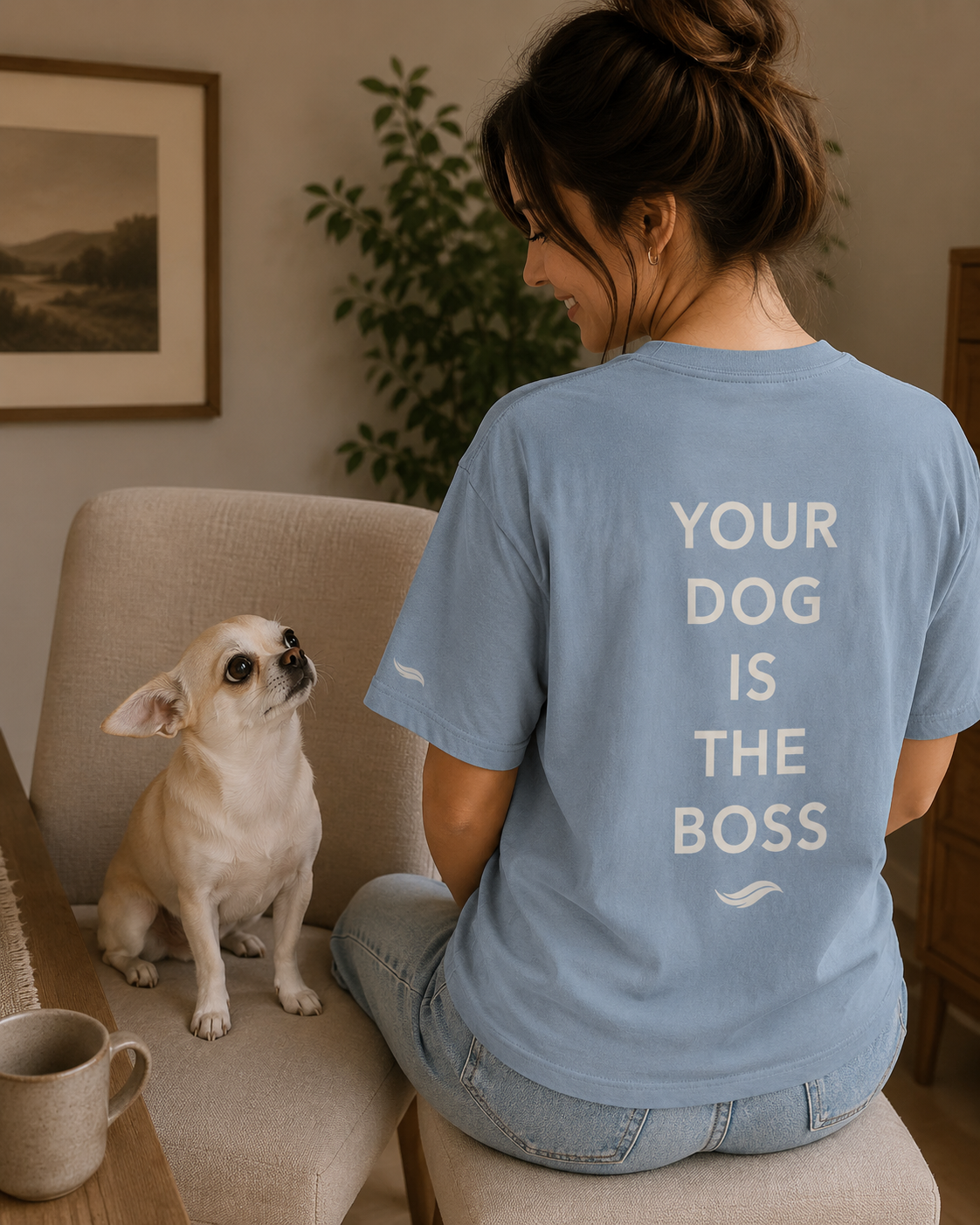 The Boss Tee — Chihuahua (Signature Sleeve Edition)