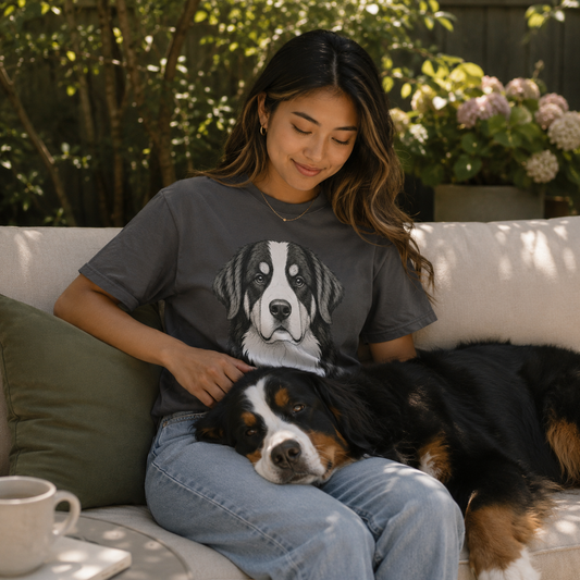 Your Dog Is The Boss- Bernese Mountain Dog  Signature Sleeve Edition