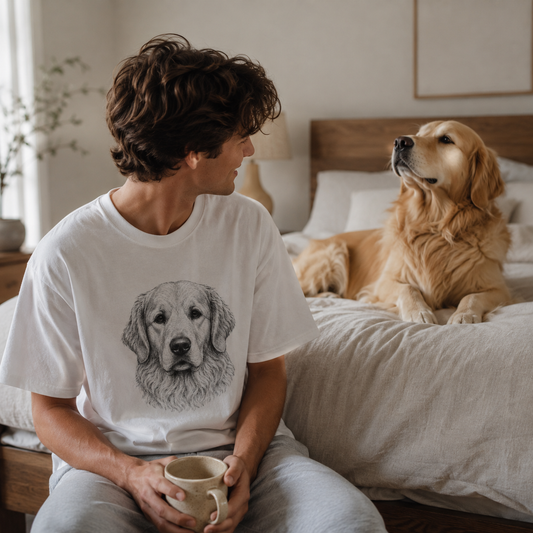 The Boss Tee — Golden Retriever