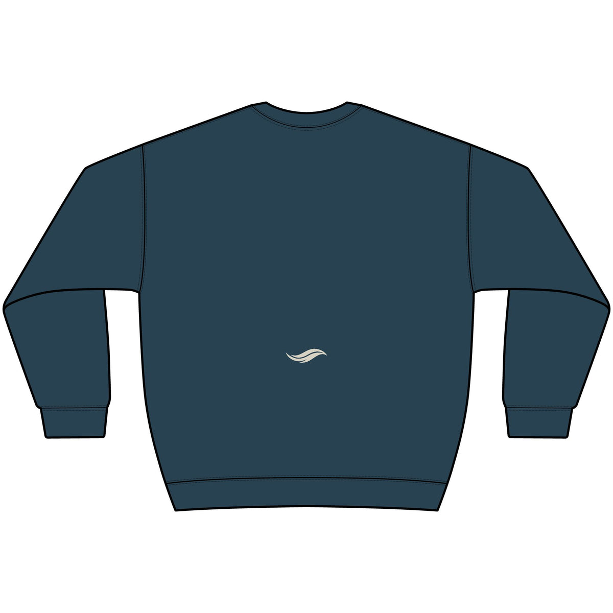 Sheepdog Face Crewneck Sweatshirt