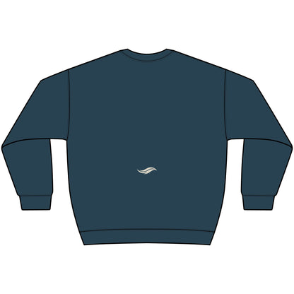 Sheepdog Face Crewneck Sweatshirt