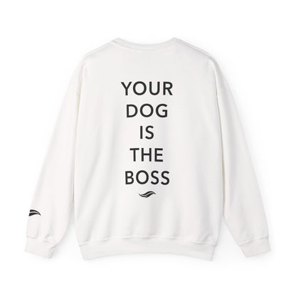 Your Dog Is The Boss- Old English Sheepdog Sweat Edition