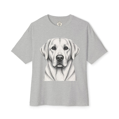 Dog Lover Oversized Tee — "Your Dog Is The Boss" Graphic