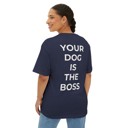 Your Dog Is The Boss T-shirt- German Shepherd Edition