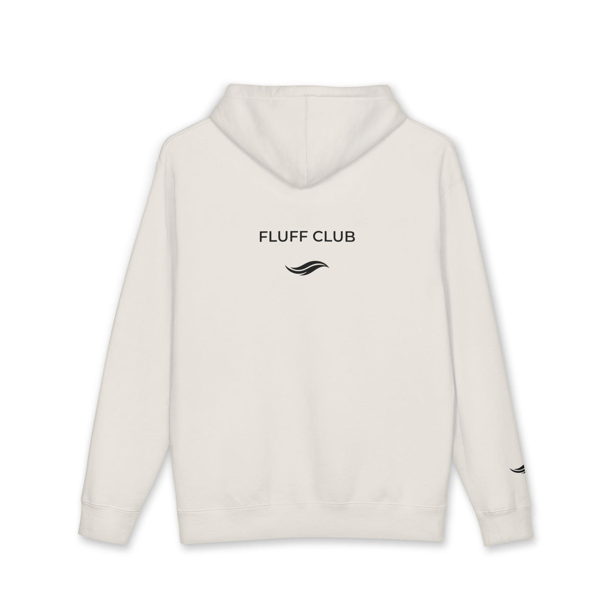 Personalized dog name badge hoodie by Fluff Club – photo 3 of 7