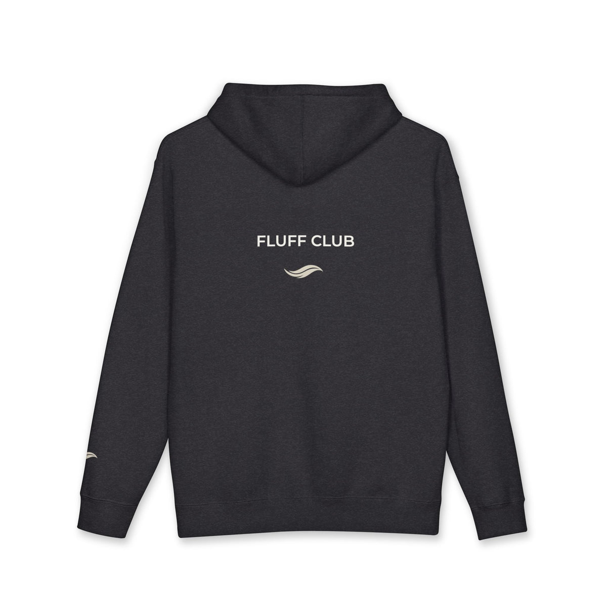 Personalized dog name badge hoodie by Fluff Club – photo 5 of 7