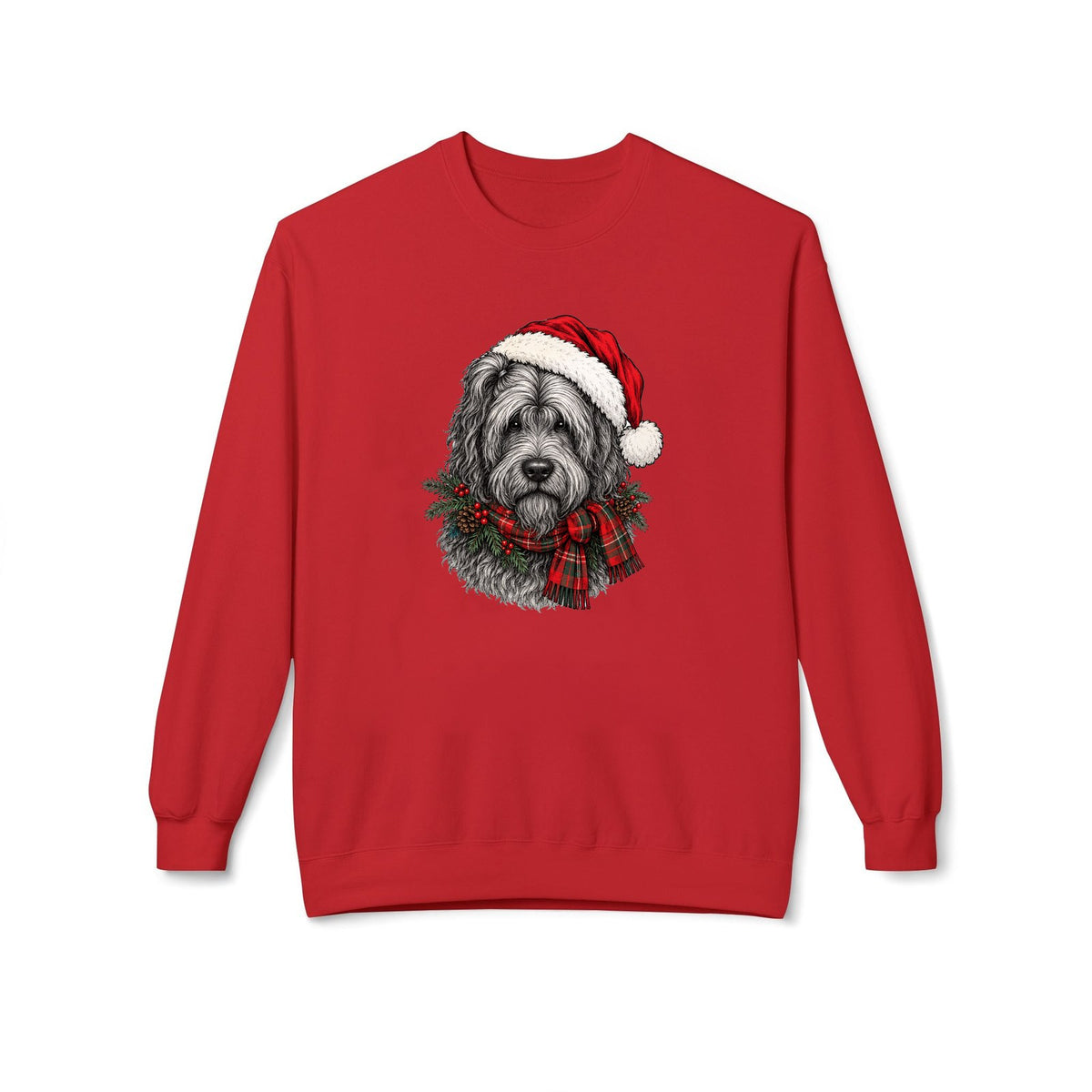 Personalized Christmas dog portrait sweatshirt by Fluff Club – photo 7 of 15