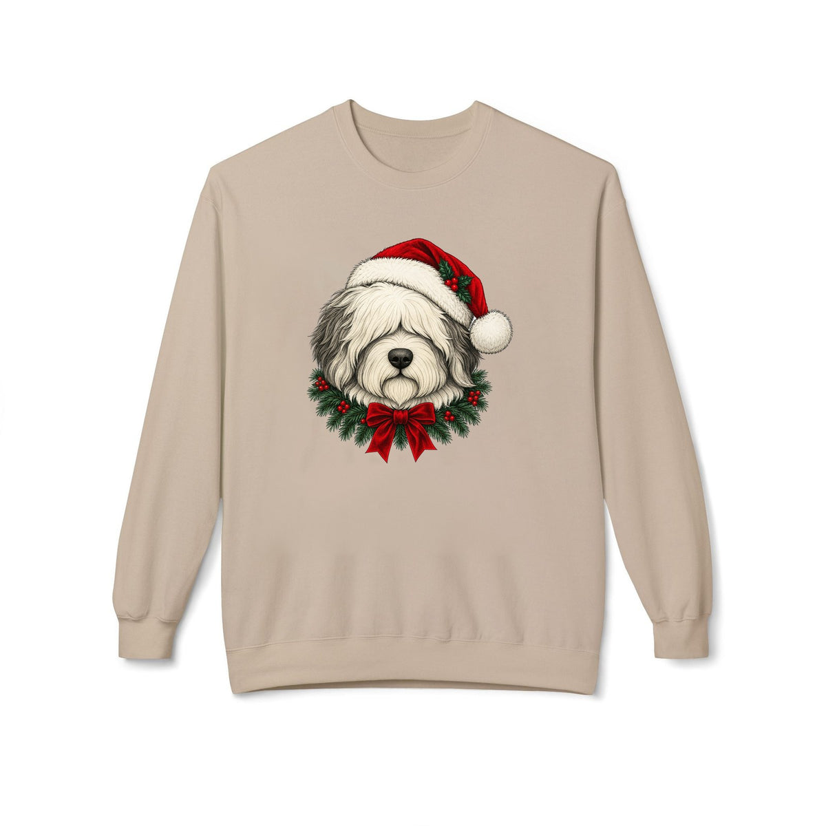 Personalized Christmas dog portrait sweatshirt by Fluff Club – photo 11 of 15