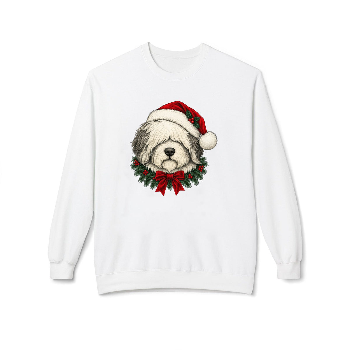 Personalized Christmas dog portrait sweatshirt by Fluff Club – photo 12 of 15